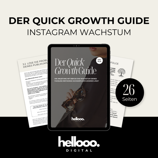 QUICK GROWTH GUIDE  | PLR & MRR