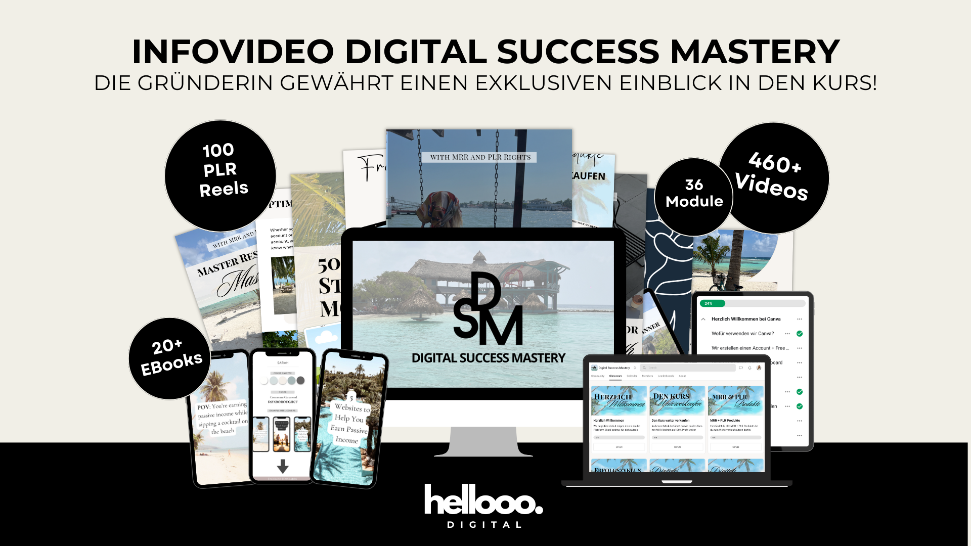 Video laden: Digital Success Mastery DSM Kurs MRR Master Resell Rights Infovideo