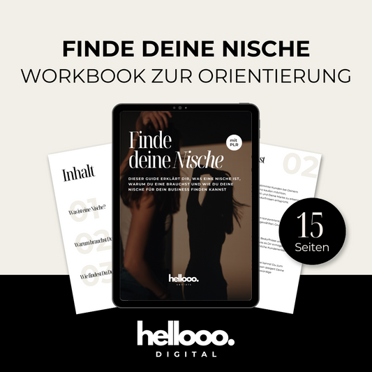 FINDE DEINE NISCHE | PLR & MRR