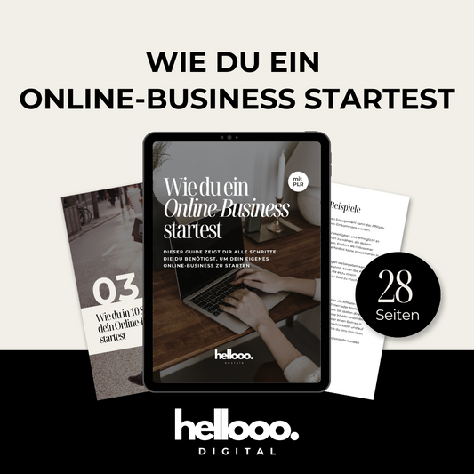 SO STARTEST DU EIN ONLINE-BUSINESS  | PLR & MRR